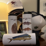 Water Bottle (MAHI) with Mirror Image Fish Printing