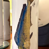 Water Bottle (MAHI) with Mirror Image Fish Printing