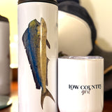 Water Bottle (MAHI) with Mirror Image Fish Printing