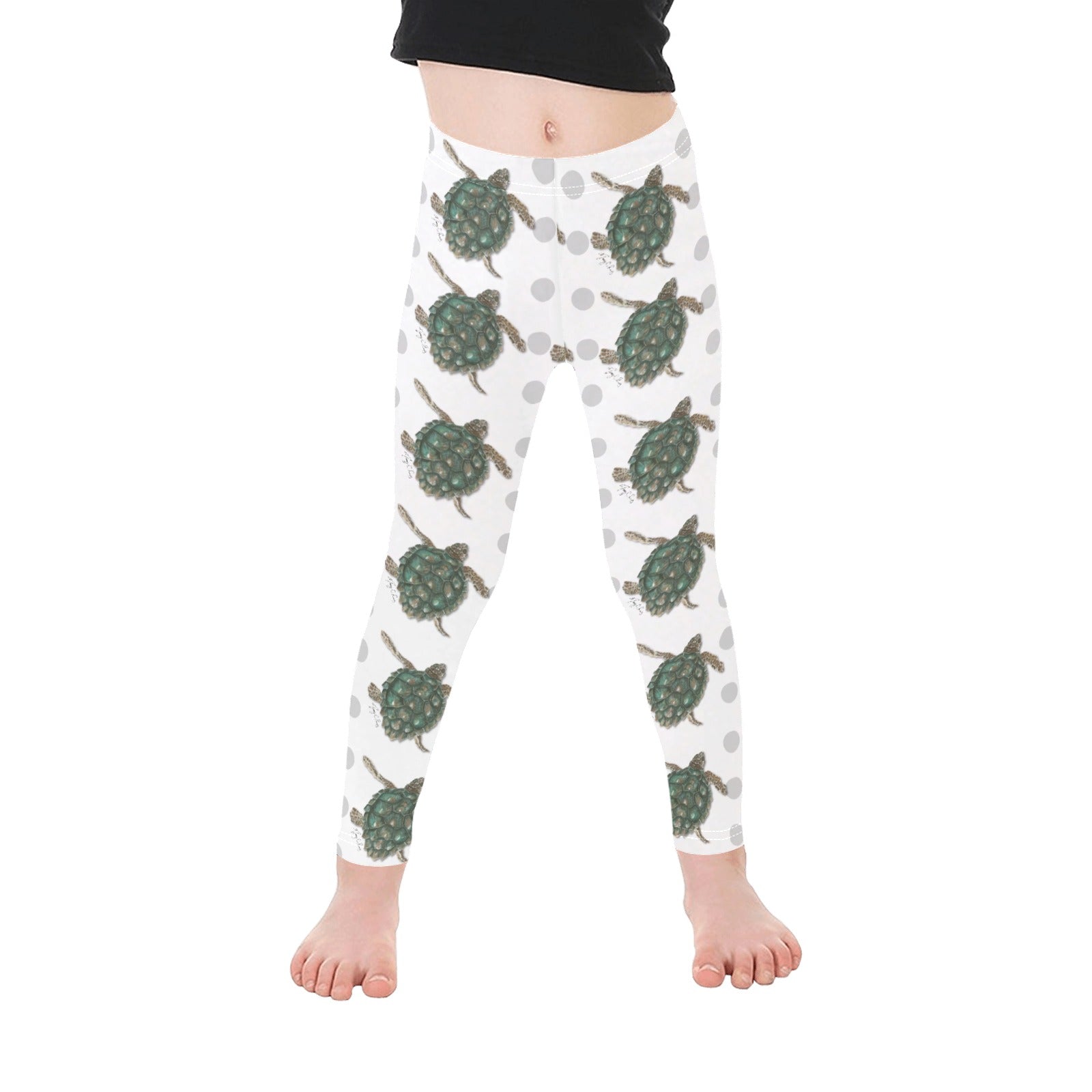 “Grit & Grace” All-Over Print Girl’s Leggings"