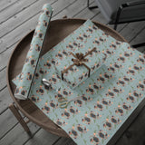 Macey Rewis + TIMSC  Calico Lady Crab Coastal Wrapping Paper