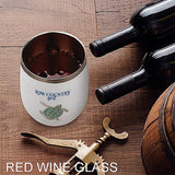 “Porch Sippin’ Royalty” Stemless Wine Cup"