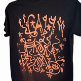 Kaylee Hettenbaugh - Mantis Shrimp Bleached Graffiti Art — Adult T-Shirt (Short Sleeve)