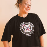 April Hall + Renegade Paws  - Wild Hearts Run Free Cropped T-Shirt