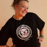 April Hall + Renegade Paws  - Wild Hearts Run Free Cropped T-Shirt