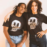 Deb Oden + Arts SE- Sassy, Sinfully Skull ADULT T-Shirt (Short Sleeve), UNISEX