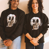 Deb Oden + Arts SE- Sassy, Sinfully Skull Sweatshirt, UNISEX