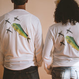 Mirror Image + Gray's Reef - Mahi Performance Long Sleeve  (UNISEX)