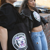 April Hall + Renegade Paws- Pawprints in the Park  Tote