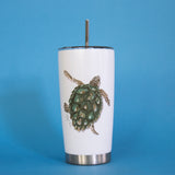 “Ike’s Coastal Sip” – Turtle Tall Tumbler"