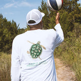 Westie's Tide & Tortoise Long Sleeve Adult T-Shirt- Tybee Island Marine Science (TIMSC)