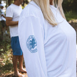 Moisture-Wicking Sun Shirt, Unisex Lightweight Outdoor Performance Shirt,
Dry Fit UV Protection Shirt for Boating, Fishing, & Beach Days
