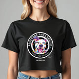 April Hall + Renegade Paws Rescue  - “Wild Hearts Run Free” Cropped T-Shirt