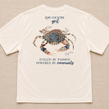 Salted Soul Gallery- SPECKLED CRAB ADULT T-SHIRT Short Sleeve, Unisex - (TIMSC)