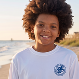 Westie's Tiny Tides Youth Performance Long Sleeve T-Shirt -Tybee Island Marine Science (TIMSC with Macey Rewis)