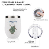 “Porch Sippin’ Royalty” Stemless Wine Cup"