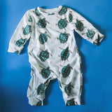 “Sugarfoot Snuggler” Baby Romper